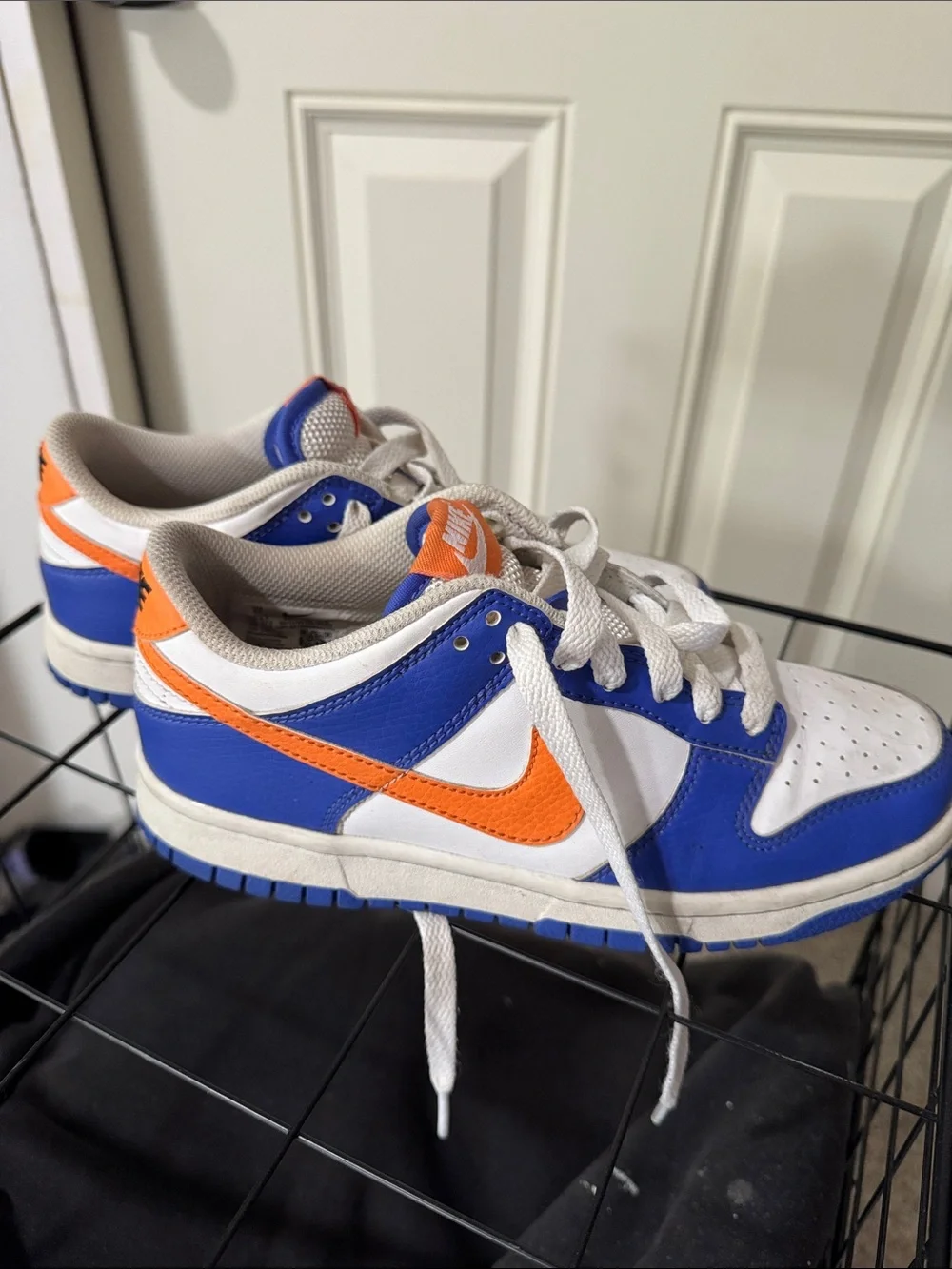 Nike Men’s Low-Top Sneakers - White/Blue/Orange
